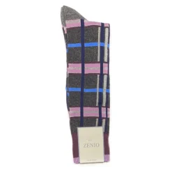 New Edition Fashion Zain Plaid Fashion Socks> Socks