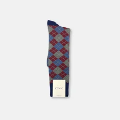 New Edition Fashion Zalkin Argyle Fashion Socks> Socks