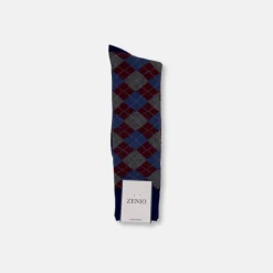 New Edition Fashion Zalkin Argyle Fashion Socks> Socks