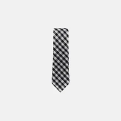 New Edition Fashion Zareck Plaid Skinny Neck Tie> Ties