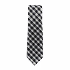New Edition Fashion Zareck Plaid Skinny Neck Tie> Ties