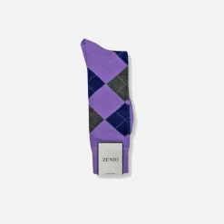 New Edition Fashion Zealotic Argyle Fashion Socks> Socks