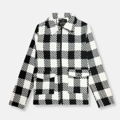 New Edition Fashion Zeller Plaid Shirt Jacket> Coats & Outerwear