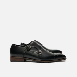 New Edition Fashion Zerah Double Monk Straps> Loafers & Slip Ons