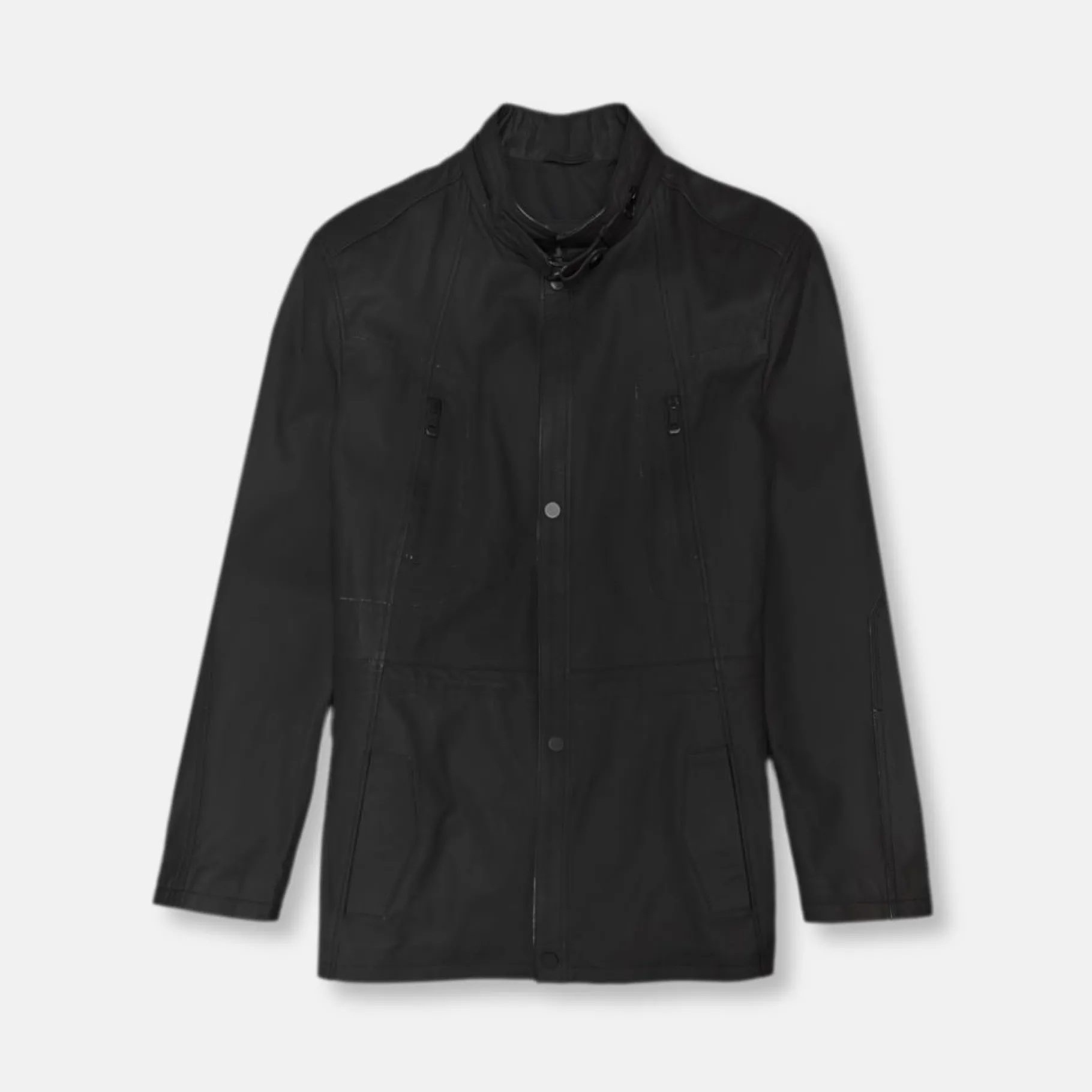 New Edition Fashion Zeus Matte Leather Jacket> Coats & Outerwear