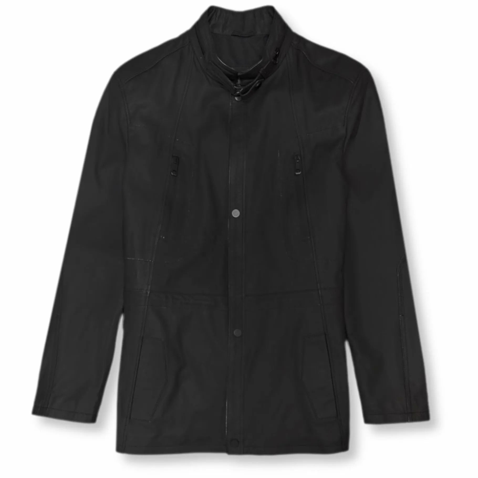 New Edition Fashion Zeus Matte Leather Jacket> Coats & Outerwear
