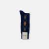 New Edition Fashion Zibo Argyle Fashion Socks> Socks